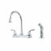 Price Pfister&trade; G136-500 Professional Grade Deck-Mount Two Handle Kitchen Faucet, 1.75 gpm, Polished Chrome