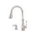 Pfister&reg; Wheaton&trade; 529 1-Handle Professional Grade Deck-Mount Pull-Down Kitchen Faucet, 1.8 gpm at 60 psi, Stainless Steel