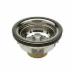 Zurn&reg; SS250 Sanitary Dash Brass Basket Strainer, 3-3/16 inch, Chrome