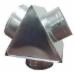 Snappy&reg; 577 Galvanized Steel Insulated Wye, 9 inch x 7 inch x 7 inch