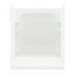 Sterling® Ensemble 7223 1-Piece High-Gloss Shower Back Wall, 60 inch x 72-1/2 inch, White