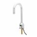 T & S 5EF-1D-DG Single Hole Rigid Gooseneck Sensor Faucet, 2.2 gpm, Polished Chrome