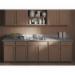 Sterling 11404 Southhaven&reg; Stainless Steel Self-Rimming Ledge Back 1-Basin Kitchen Sink, 25 inch L x 22 inch W, 4-Hole, Satin Deck