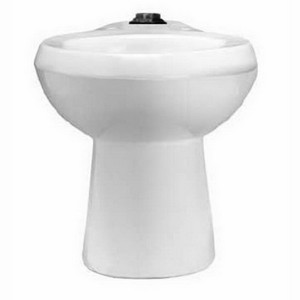 Sloan® Universal, Comfort Height 10 inch or 12 inch Rough-In ADA Vitreous China Elongated Front Closet Bowl with Top Spud, 1.1 - 1.6 gpf, White