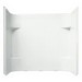 Sterling® Accord 3-Piece High-Gloss Shower Wall Set, 60 inch x 31-1/4 inch x 56-1/4 inch, White
