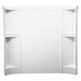 Sterling® Accord 3-Piece High-Gloss Shower Wall Set, 60 inch x 30 inch x 55 inch, White