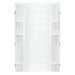Sterling® Ensemble 7210 High-Gloss Shower Back Wall, 36 inch x 72-1/2 inch, White