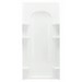 Sterling® Ensemble 7220 High-Gloss Shower Back Wall, 36 inch x 72-1/2 inch, White