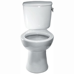 Sloan® 9003 WETS Siphon Jet Flush System Right Trip Lever Vitreous China Toilet Tank, 1.6 gpf, White