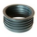 Charlotte SV72 Cast-Iron Double 2-Way Service-Weight Cleanout, 4 inch Hub