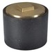 Standard Body Cleanout with Raised Head Brass Plug, 3 inch, Plain; 1/Carton