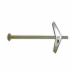 Zinc Plated Spring Wing Toggle Bolt, 1/4 inch x 4 inch
