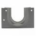 S33022 4-Hole Double Stud Shoe, Galvanized; 25/Carton