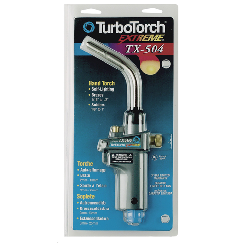 TurboTorch Extreme&reg; Propane & MAPP&reg; Self-Lighting Torch