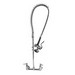 T&S&trade; Wall Mount Pre-Rinse Faucet with Wall Bracket, Chrome