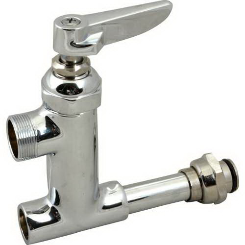 T&S Add On 1-Handle Nozzle Faucet with Lever Handle, 12 inch