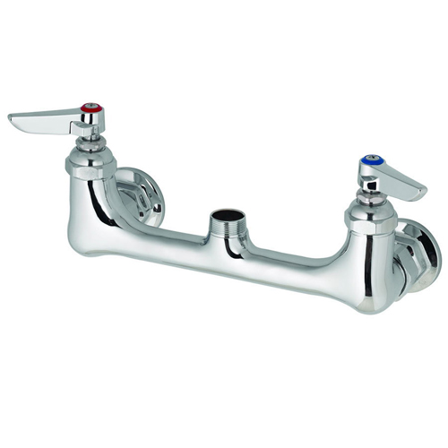 T&S&trade; Wall Mount Swivel Base Faucet, Chrome