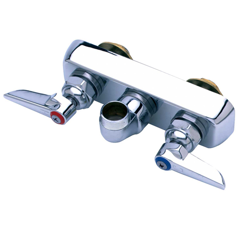 T&S&trade; Wall Mount Workboard Faucet With 11 inch Gooseneck, Chrome