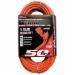 US Wire & Cable 63050 SJTW 3-Conductor 14 AWG Orange Medium Flexibility Extension Cord, 50 ft, 15A at 125V; 4/Pack