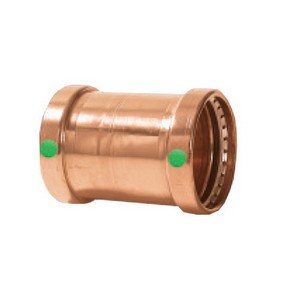 ProPress XL Copper Coupling, 2-1/2 inch x 2-1/2 inch, Press x Press; 1/Pack