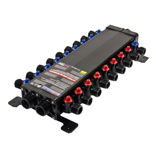 Viega ManaBloc Compression Distribution Manifold, 1/2 inch, 18 Ports