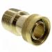 PureFlow 46656 Brass Lead Free Supply Adapter, 1 inch x 1 inch, MNPT x Manabloc