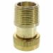 PureFlow 46656 Brass Lead Free Supply Adapter, 1 inch x 1 inch, MNPT x Manabloc