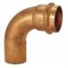 ProPress 90 Deg Copper Street Elbow, 3/4 inch x 3/4 inch, Presss x Fitting