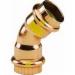 ProPress 45 Deg Copper Elbow, 3/4 inch x 3/4 inch, Presss x Presss