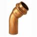 ProPress 45 Deg Copper Elbow, 1 inch x 1 inch, Fitting X Press