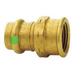 ProPress Lead Free Bronze Adapter, 2 inch x 2 inch, Press x FNPT; 1/Pack
