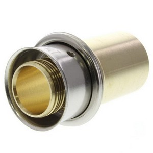FostaPEX Bronze Street Adapter, 3/4 inch x 3/4 inch, Press x Sweat; 10/Pack