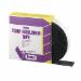 Virginia KMP K-501 Insulation Premium Foam Tape, 30 ft x 3 inch, Black