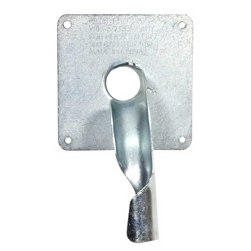 Uponor Wirsbo Metal Drop Ear Bend Support For 1/2 inch PEX Tubing, 3.6 inch x 1.9 inch
