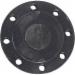 Allied Fittings 150# Carbon Steel Raised Face Blind Flange, 3 inch