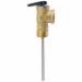 Watts LF100XL Lead-Free Copper Alloy Self-Closing Temperature And Pressure Relief Valve, 3/4 inch, MNPT Inlet x FNPT Outlet