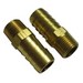 Zurn Pex Lead Free Brass Adapter, 1-1/2 inch x 1-1/2 inch, Male Sweat x Barb